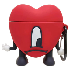 Red Heart Airpods Case