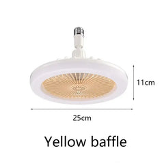 Remote-Controlled Ceiling Lamp Fan